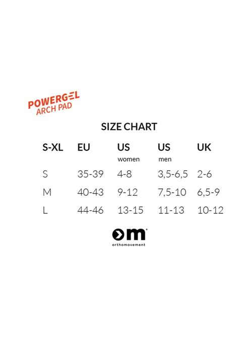 om power gel arch pad DIGI | A15355 OMPHPBLU